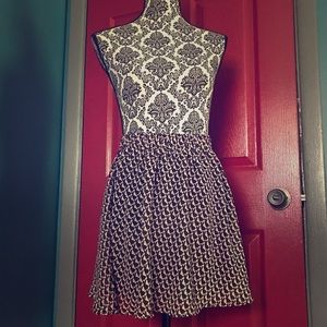 DeLia’s High Waist Rabbit Print Mini Skirt, Small.